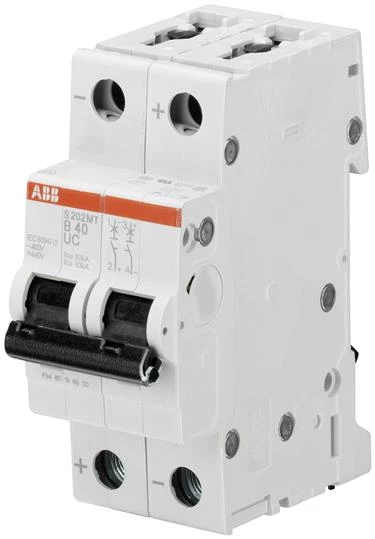 Автомат,выкл-ль 2-полюсной S202MT C0,5UC