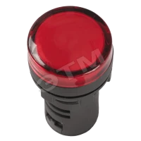 Лампа AD16DS(LED)матрица d16мм красный 230В AC ИЭК