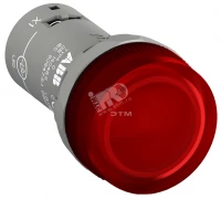 Лампа CL2-542R красная со встроенным светодиодом 380-415В AC