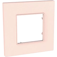РАМКА UNICA QUADRO 1 МЕСТО РОЗ ЖЕМЧУГ