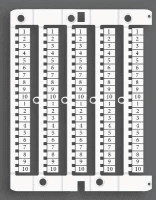 "CNU/8/51 серия от """"1"""" до """"10"""", вертикальная ориентация"