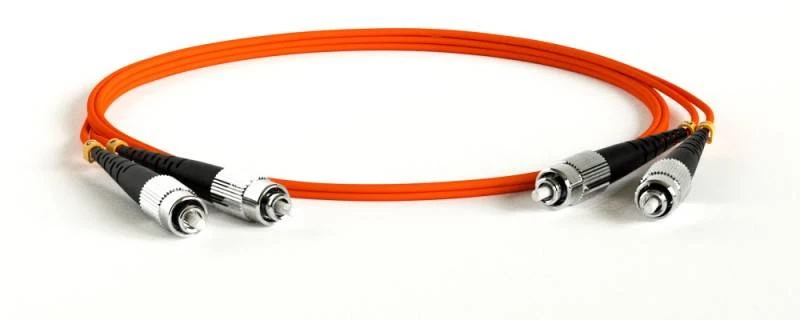 Патч-корд волоконно-оптический (шнур) MM 50/125, FC-FC, 2.0 мм, duplex, LSZH, 10 м Hyperline