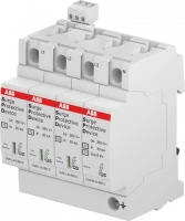 Ограничитель перенапряжений УЗИП OVR T2 4L 80-440s P QS ABB 2CTB815708R5200