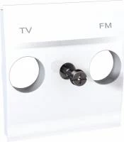 ЦЕНТР. ПЛАТА TV/FM РОЗЕТКИ БЕЛЫЙ