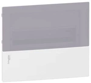 MINI PRAGMA Щит встраиваемый с белой дверью 1РЯД/12МОД,IP40,IK07,63А,2 клеммы,Италия