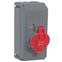 Роз.в корп.Hyp IP44 3К+H+З 400v 63А 053724