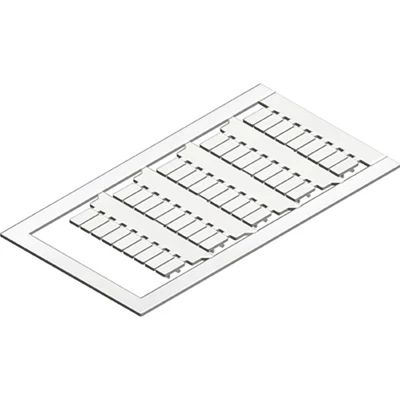 Маркировка RCP510 чистая для WAGO и Phoenix, 45 шт, в пластине