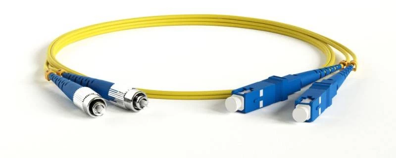 Патч-корд волоконно-оптический (шнур) SM 9/125 (OS2), SC/UPC-FC/UPC, 2.0 мм, duplex, LSZH, 10 м Hyperline