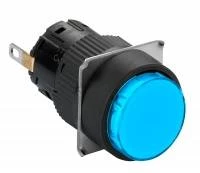 СИГН. ЛАМПА, 24В, СИНЯЯ, 16 ММ, LED,IP65