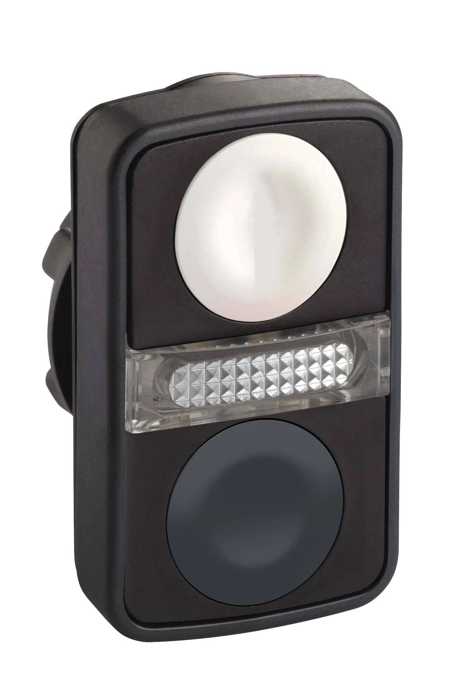 ГОЛОВКА КНОПКИ ДВОЙНАЯ БЕЗ МАРКИР + LED ZB5AW7A1720