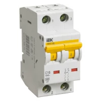 Авт.выкл. ВА 47-60 2Р 4А 6 кА х-ка С IEK