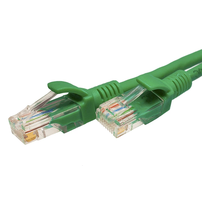 Патч-корд SUPRLAN U/UTP Cat.5e 4x2 26AWG (7x0.16mm) Cu PVC зеленый 5м