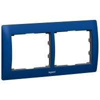 Рамка 2п гор Magic Blue GL