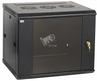 ITK Шкаф LINEA W 6U 600x600 мм дверь стекло, RAL9005
