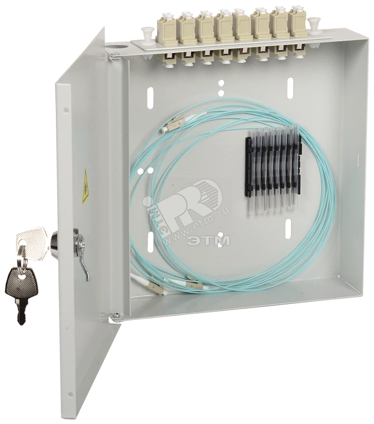 ITK кросс наст. укомплектованный: LC (duplex) 4шт; (OM4)