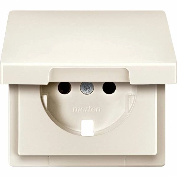 ЦЕНТР.ПЛАТА С КР.Д/МЕХ.РОЗ.SCHUKO БЕЖ MTN2340-4044