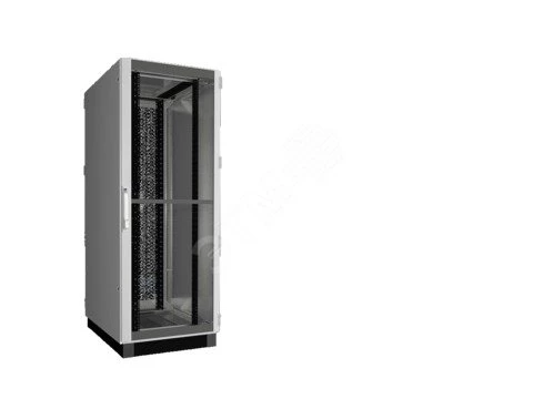 TS IT Шкаф 800x2100x1000 42U вентилируемые двери, 19" монтажные рамы, предсобранный