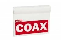 ТАБЛИЧКА B40 С НАДПИСЬЮ COAX