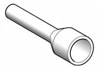 НАКОНЕЧНИК КОРОТКИЙ, СЕЧЕНИЕМ 1,5ММ2 ЧЕРНЫЙ