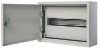 Корпус мет. нав. 250х350х120, 15 мод., IP31, ЩРН-15 DEKraft