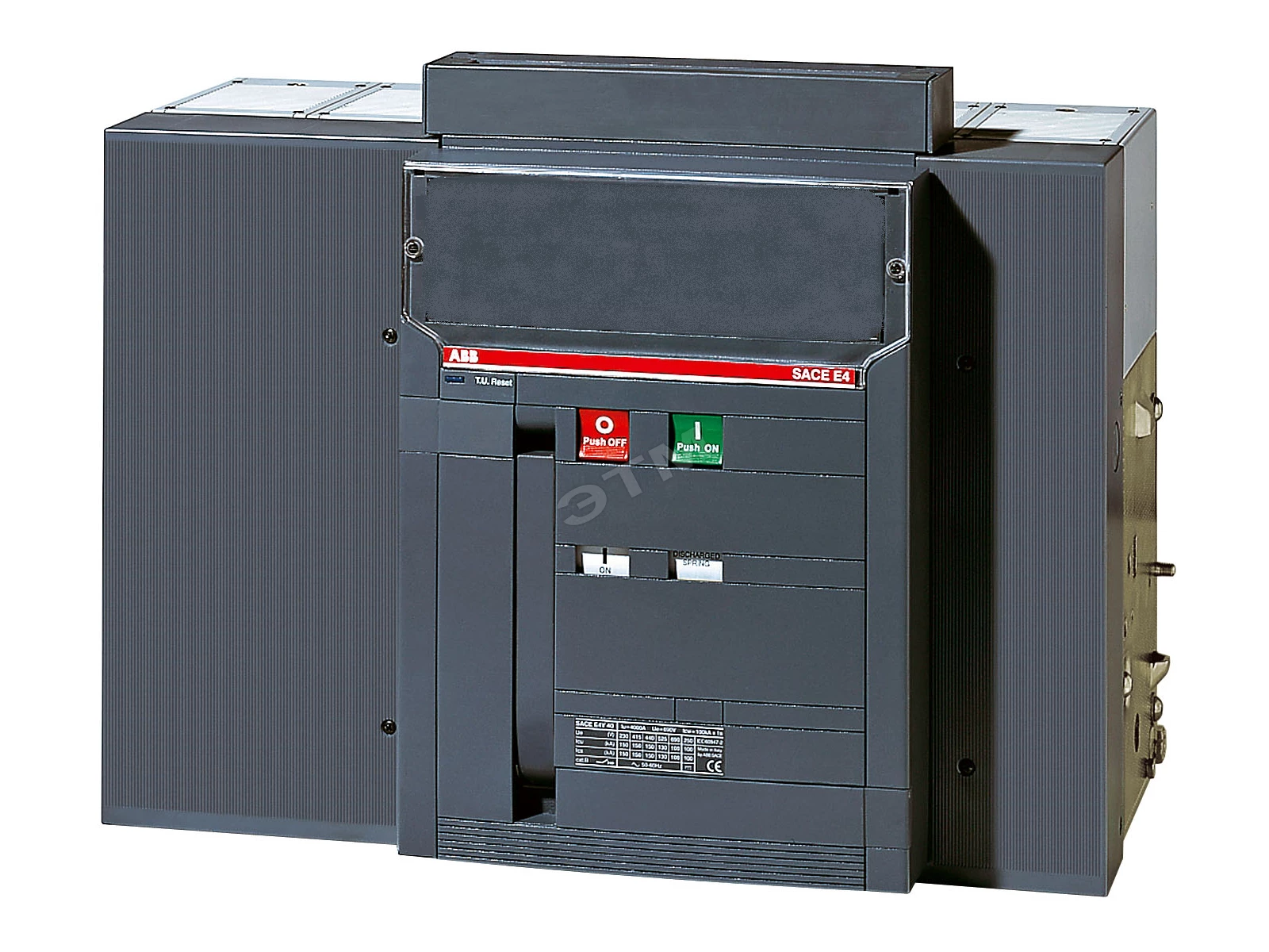 Выключатель-разъединитель выкатной E4S/MS 4000 3p W MP