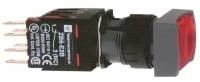 КНОПКА 16ММ 12-24В КРАСНАЯ С ВОЗВРАТОМ XB6DW4B2B