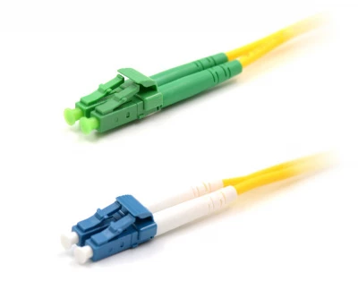 Патч-корд оптический LANMASTER, LSZH, дуплексный, LC/APC-LC/UPC, SM, 20 м