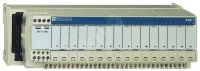 TELEFAST БАЗА 16 ВХ/ВЫХ, ИНДИКАЦИЯ СОСТОЯНИЯ КАНАЛА, ВЫБОР ПОЛЯРНОСТИ 0 ИЛИ 24В ABE7H16R31