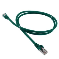 Патч-корд LANMASTER LSZH FTP кат.5e, 5.0 м, зеленый