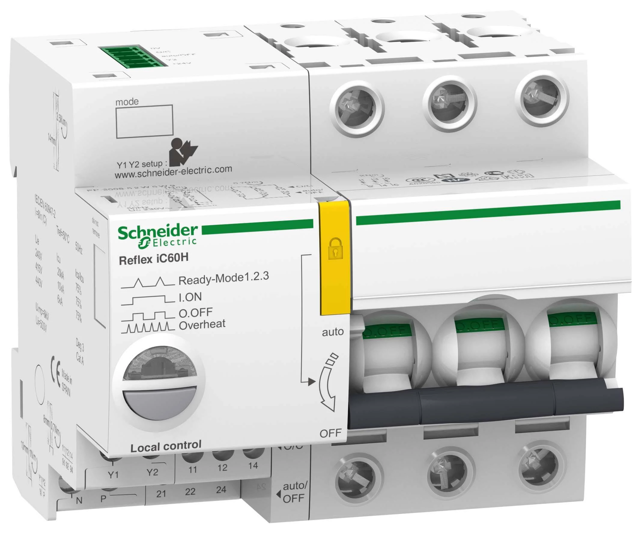АВТ. ВЫКЛ. REFLEX iC60H 3П 16A B Ti24