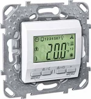ТЕРМОРЕГУЛЯТОР KNX С ДИСПЛЕЕМ, БЕЛЫЙ
