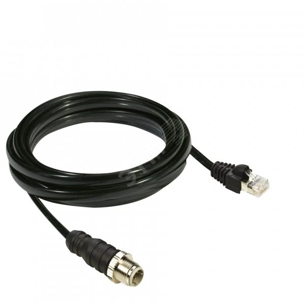 RJ45 DB9 (ПАПА) RS232, STRAIGHT