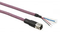 Кабель CANopen, прямой M12-А 5pin, Male-Female, 0,3м