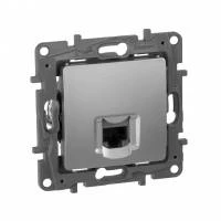 Компьютерная розетка АЛЮ ETIKA RJ45 5e UTP 672441