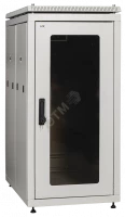 ITK Шкаф сетевой 19" LINEA N 38U 600х1000 мм стеклянная передняя дверь серый