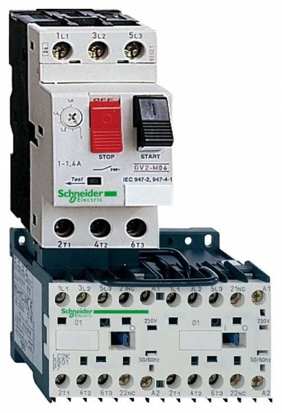 ПУСКАТЕЛЬ РЕВЕРСИВНЫЙ 1,6A-2,5A,24V DC