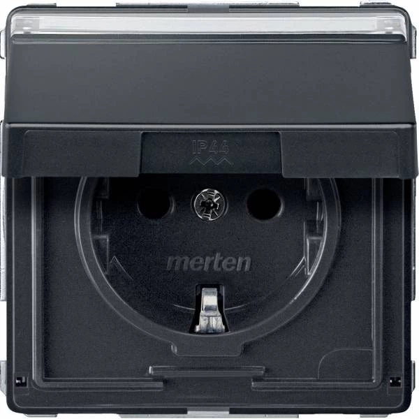 МЕХ-М РОЗЕТКИ С КРЫШК. И ПОЛЕМ ДЛЯ НАД. MTN2312-7214