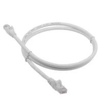 Патч-корд LANMASTER LSZH UTP кат.6, 7.0 м, белый