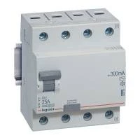 УЗО четырехполюсное Rx3 300ма 25а 4п Ac