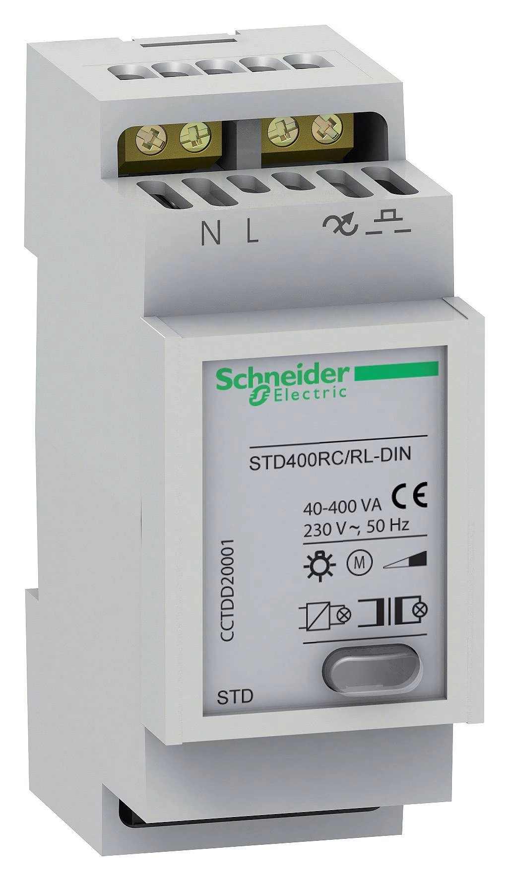ДИММЕР 400ВТ STD400RC/RL-DIN ОДИНОЧНЫЙ