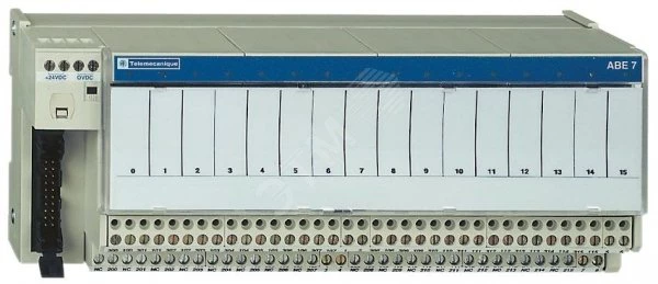 TELEFAST БАЗА НА 8 ДИСКРЕТНЫХ РЕЛЕЙНЫХ ВЫХОДОВ (1 НОРМАЛЬНО ОТКРЫТЫЙ КОНТАКТ/5А)