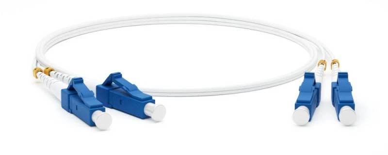 Патч-корд волоконно-оптический (шнур) SM 9/125 (G.657), LC/UPC-LC/UPC, 2.0 мм, duplex, LSZH, 2м Hyperline
