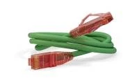 Патч-корд U/UTP, Cat.5е, LSZH, 1 м, зеленый Hyperline