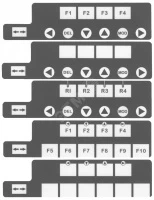 МАРКИРОВОЧНАЯ ПОЛОСА XBT R400/410(10 ШТ)