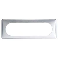 Рамка 3п wide Алюм. CLN
