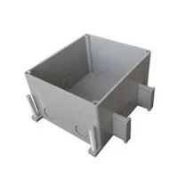 BOX/2+2ST66 Коробка для люков в пол на 2 поста (45х45)+2 модуля (45х22,5) (70025), пластик Экопласт