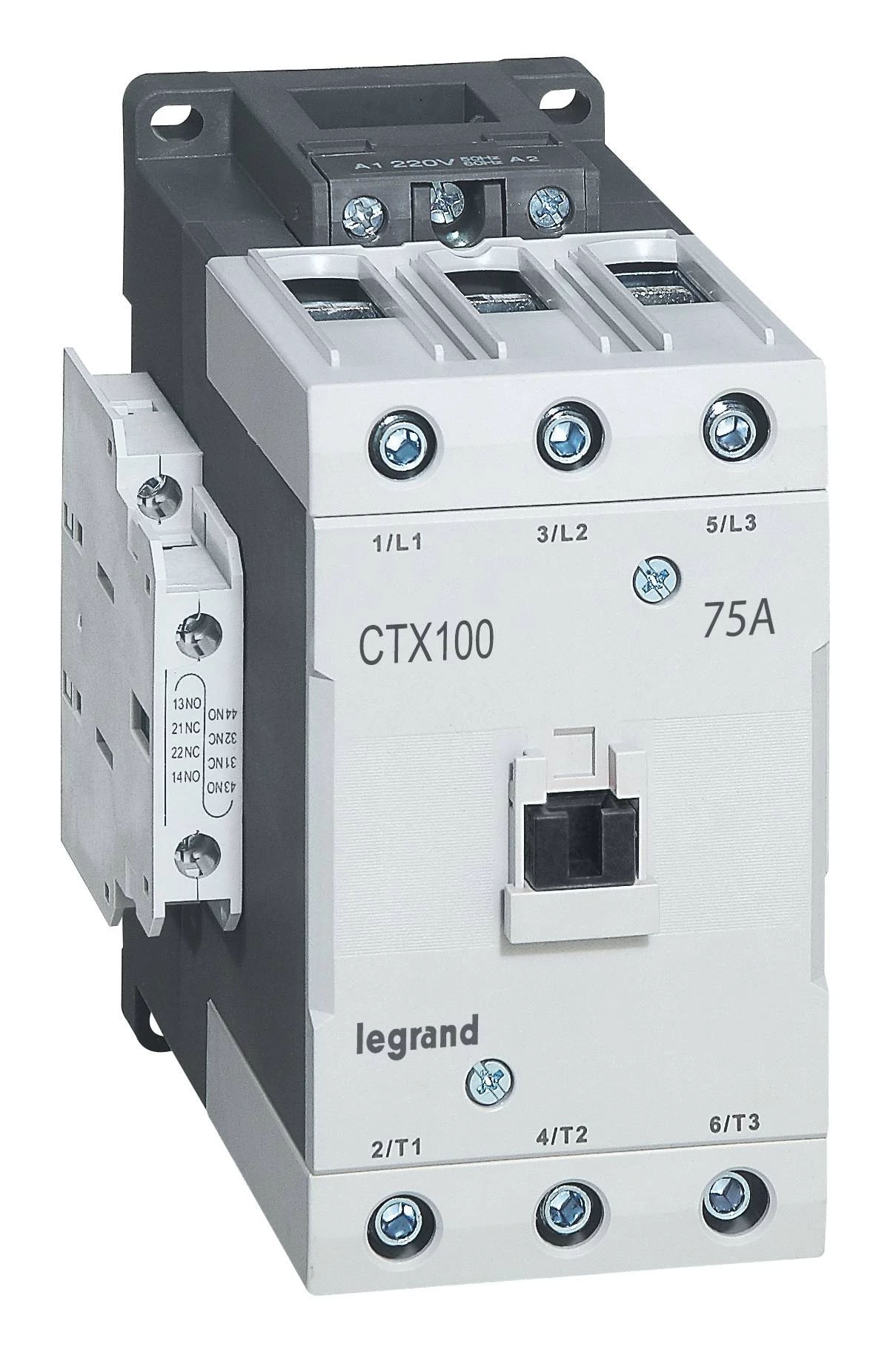 Контактор CTX3т\з.3P75A2но2нз ~415V