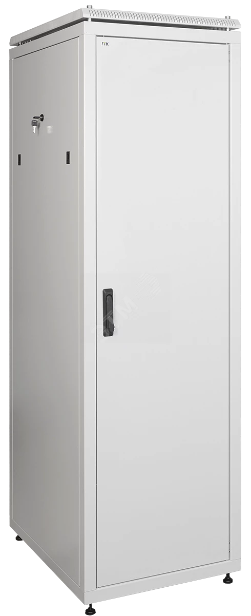 ITK Шкаф сетевой 19" LINEA N 18U 600х1000 мм металлическая передняя дверь серый