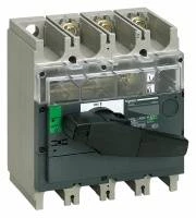 Выключатель-разъединитель INV100 3 положения полюса Schneider Electric
