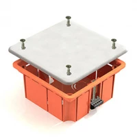 GE41001 Коробка распаячная для скрытого монтажа 92х92х45мм, IP20